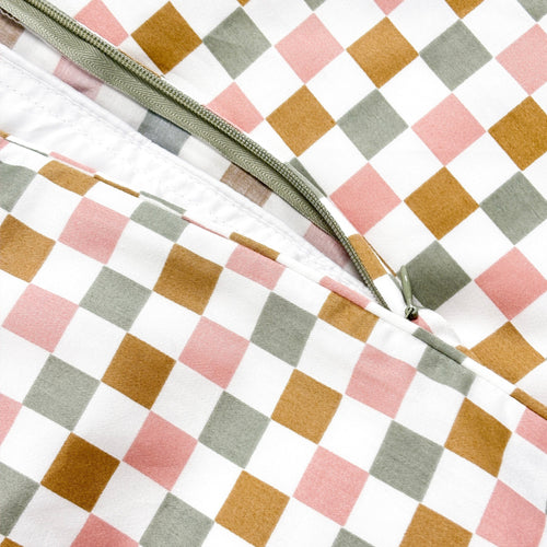 Colorful Checker 3-pc Set